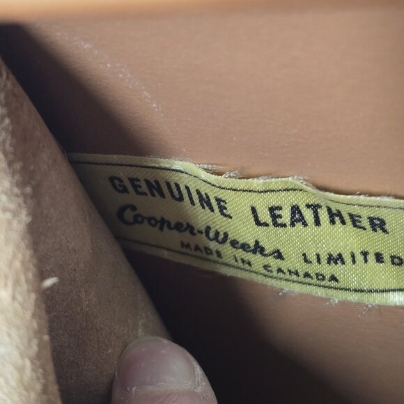 Vintage 1960s Cooper-Weeks Leather Lawyer / Teacher bag - Picture 4 of 11